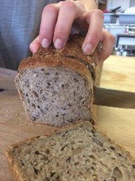 Cutting Sourdough