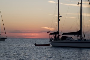 Sunset Highborn Cay Exumas