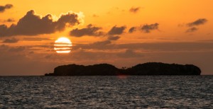 Sunset Compass Cay