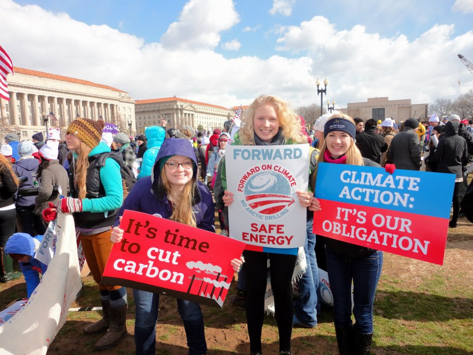 CELL Alum at the Forward on Climate Change Rally | Center for ...