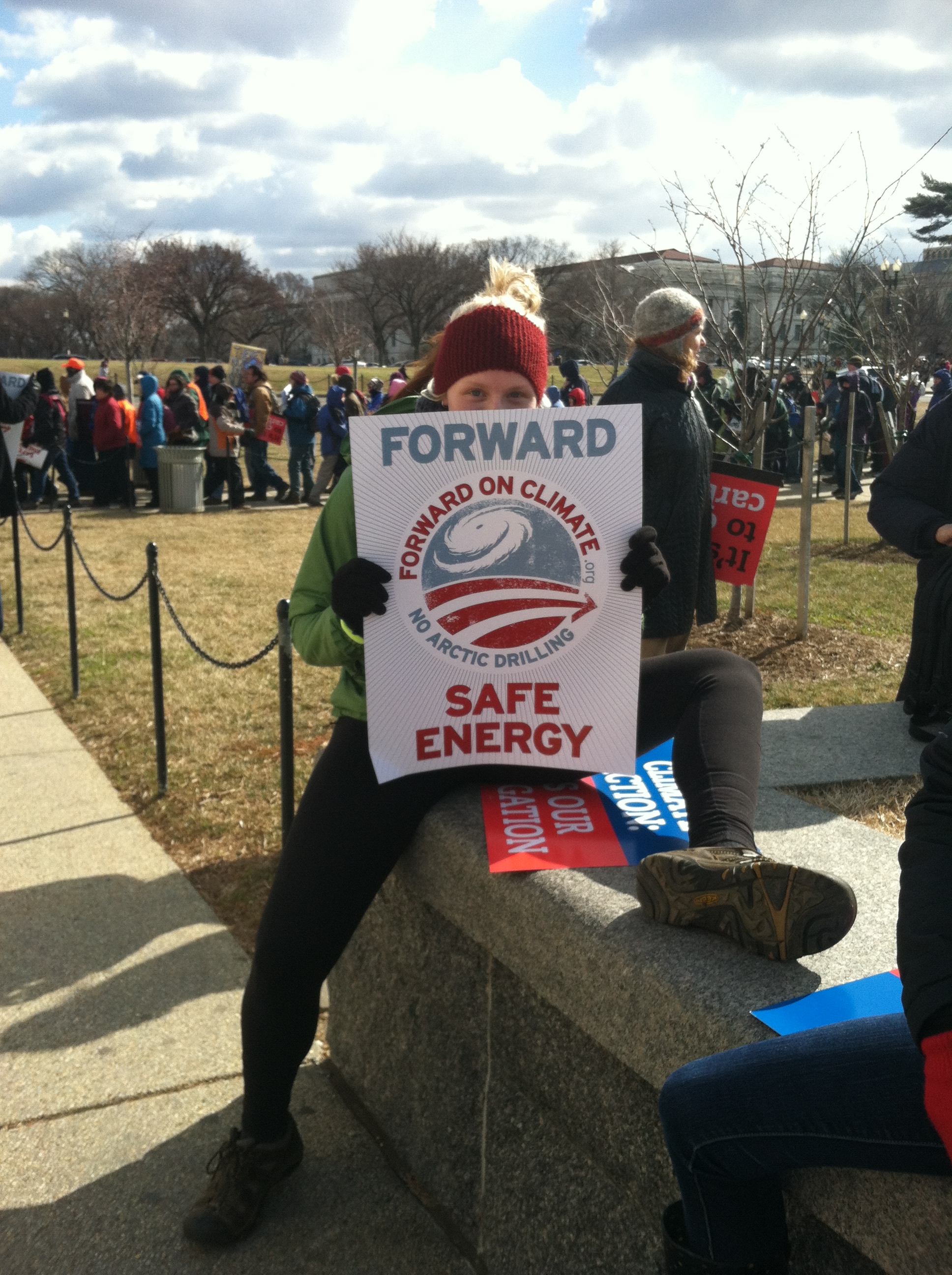 CELL Alum at the Forward on Climate Change Rally | Center for ...