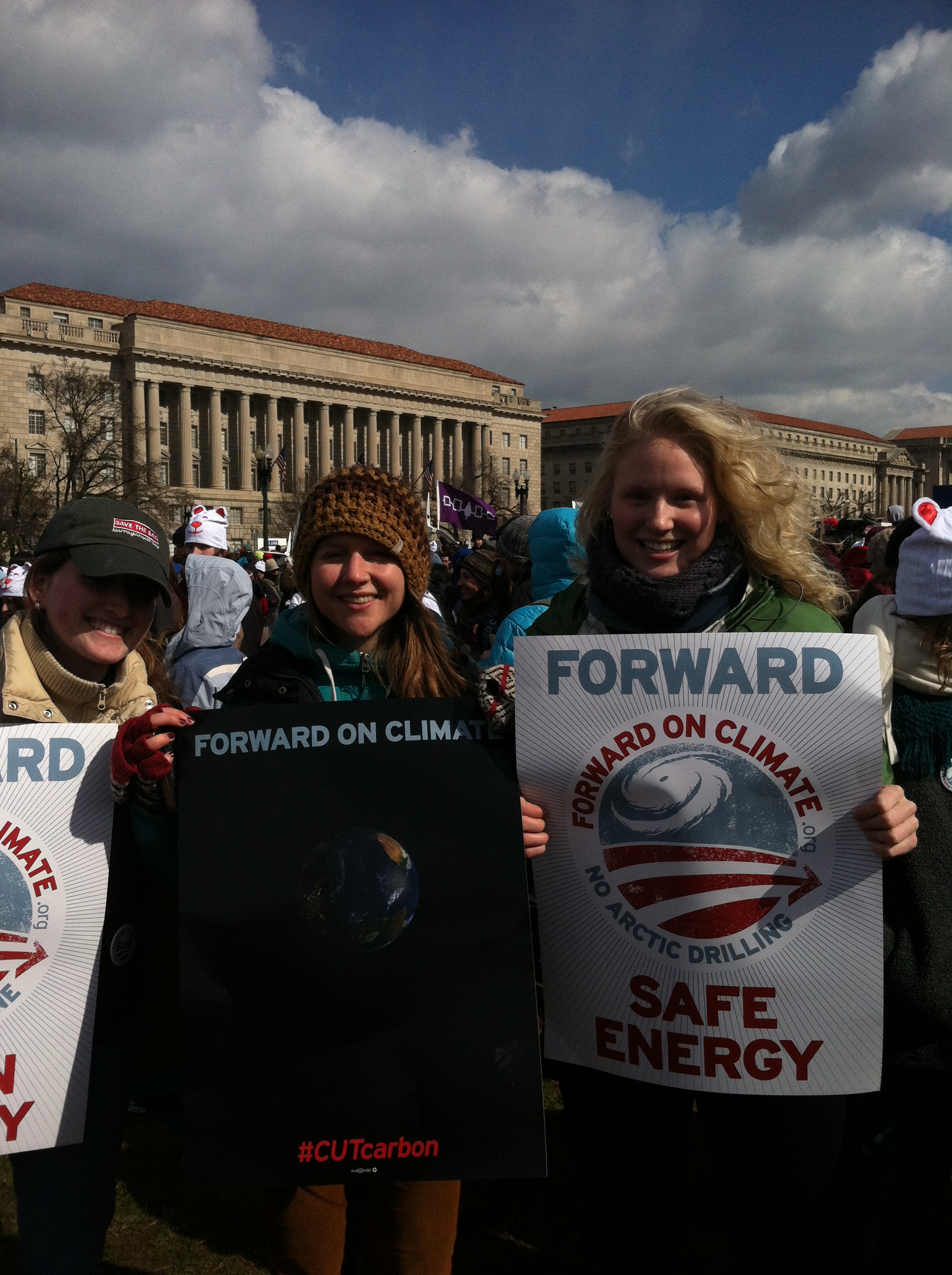 CELL Alum at the Forward on Climate Change Rally | Center for ...